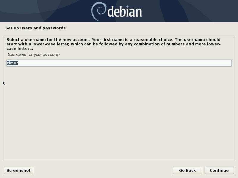 debian add user